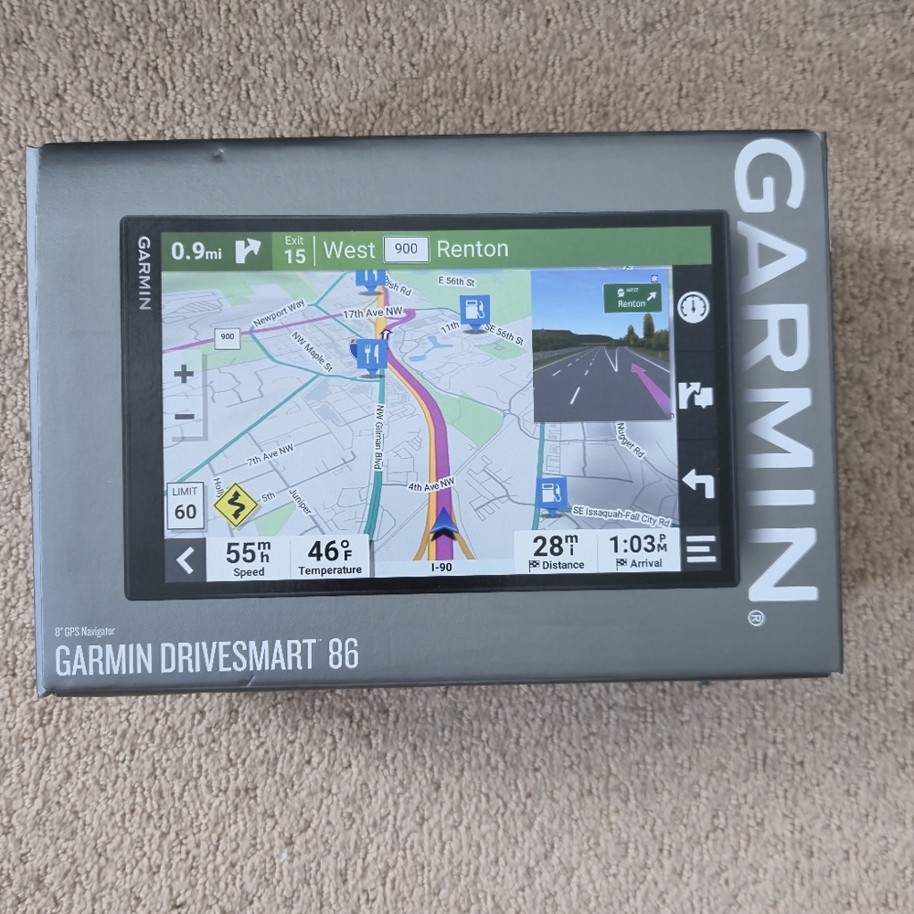 ❌️❌️SOLD ❌️❌️Garmin DriveSmart 86 GPS Navigator - Black